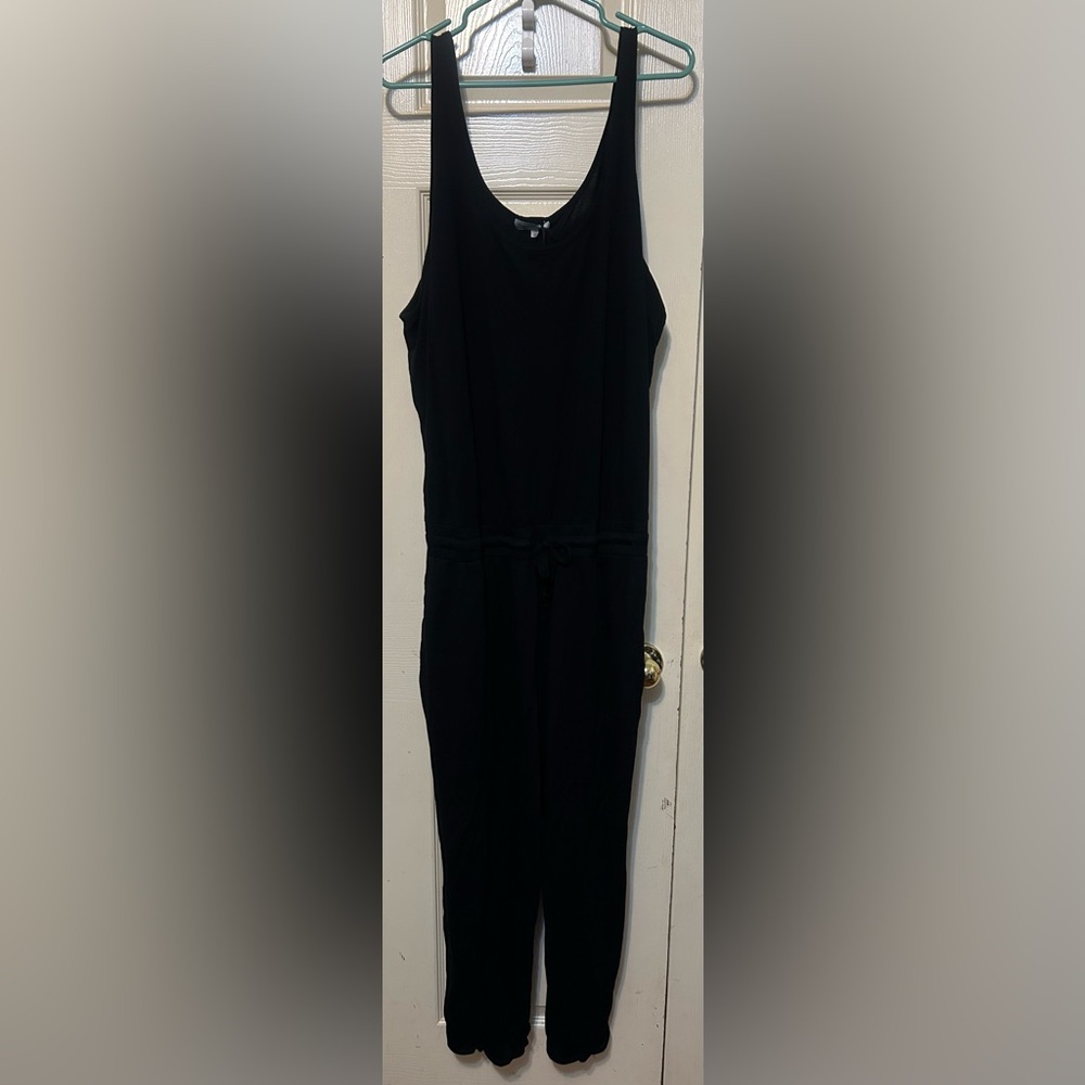 New Michael Stars Sleeveless Black Jumpsuit size 2X